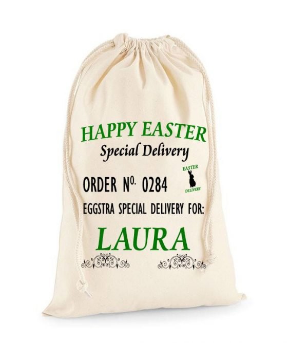 Happy Easter sack by Clique Wear