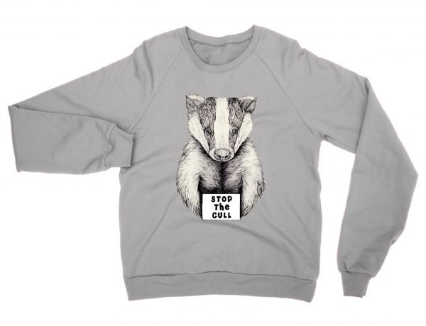 Stop the Badger Cull sweatshirt by Clique Wear