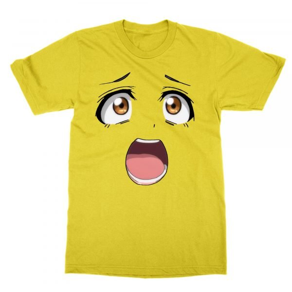 Anime Shocked Face t-shirt by Clique Wear