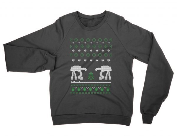 AT AT Robot Ugly christmas Sweater sweatshirt by Clique Wear