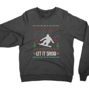 Let it Snow Christmas Ugly Sweater jumper (sweatshirt)