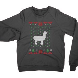 Llama Christmas Ugly Sweater jumper (sweatshirt)