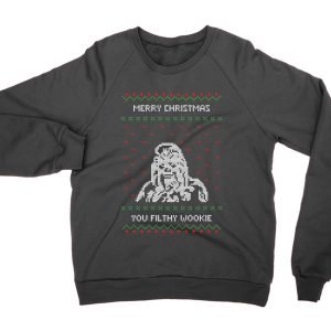 Merry Christmas Ya Filthy Wookie Ugly Sweater jumper (sweatshirt)