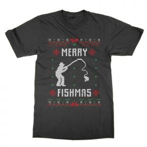Merry Fishmas Christmas Ugly Sweater T-Shirt