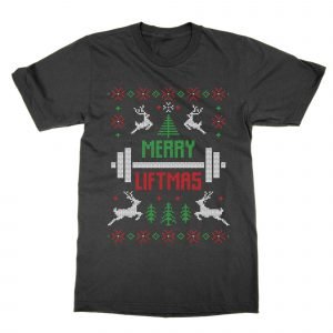 Merry Liftmas Christmas Ugly Sweater T-Shirt