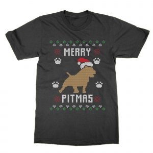 Merry Pitmas Christmas Ugly Sweater T-Shirt