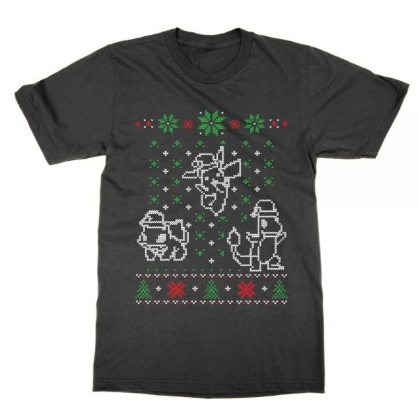 Pocket Monster pokemon Christmas Ugly Sweater t-shirt by Clique Wear