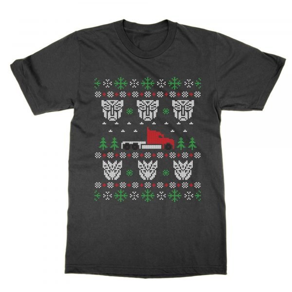 Transformers Christmas Ugly Sweater t-shirt by Clique Wear