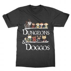 Dungeons and Doggos t-shirt by Clique Wear