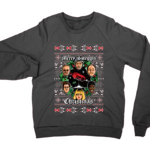 Merry Smeggin Christmas Ugly Sweater jumper (sweatshirt)