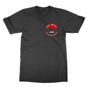 Red Dwarf Jupiter Mining Corporation logo POCKET t-shirt by Clique Wear