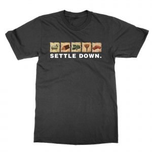 Settle Down Catan t-shirt by Clique Wear