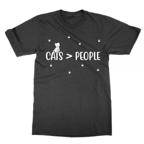Cats are greater than People t-shirt by Clique Wear