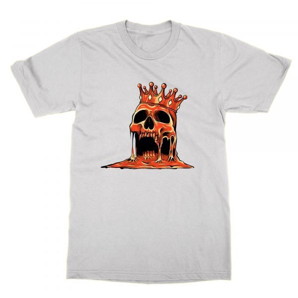 Melting crown skull t-shirt by Clique Wear