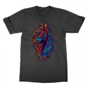 Multicolour horse head T-Shirt