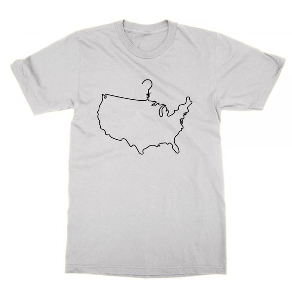 America coathanger abortion t-shirt by Clique Wear