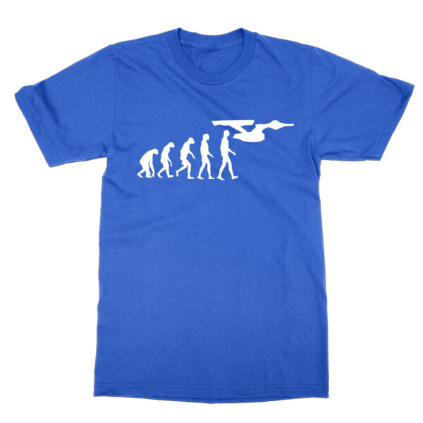 Evolution of a Starship Captain t-shirt by Clique Wear