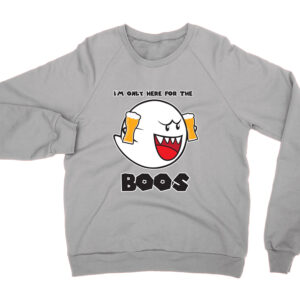 I’m Only Here for the Boos Halloween jumper (sweatshirt)