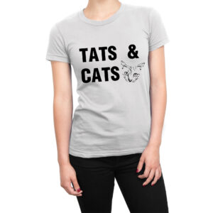 Tats & Cats women’s t-shirt