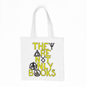 They Are Not Only Books Tote Bag