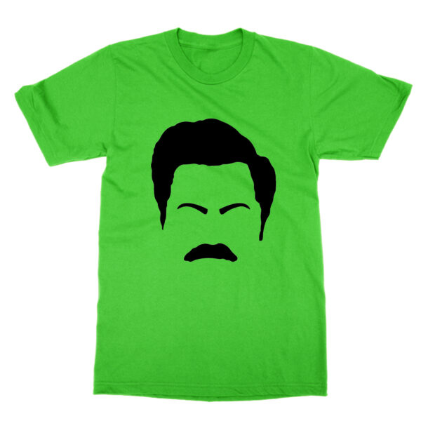 Ron Swanson face t-shirt by Clique Wear