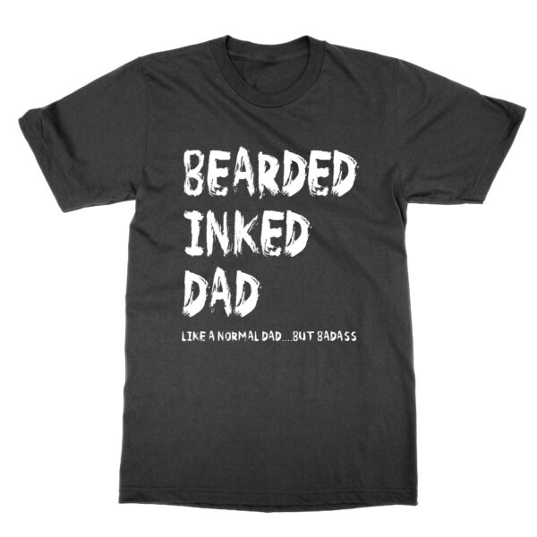 Bearded Inked Dad t-shirt by Clique Wear