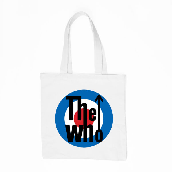 The Who logo tote by Clique Wear