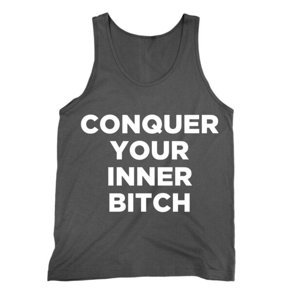 Conquer Your Inner Bitch vest by Clique Wear