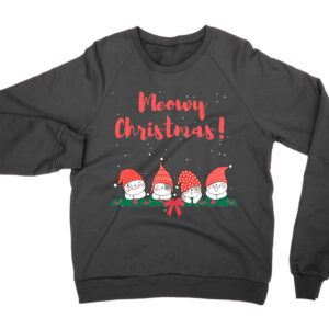 Meowy Christmas jumper (sweatshirt)