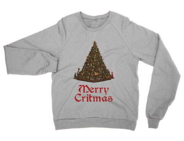 Merry Critmas DND Tree jumper by Clique Wear