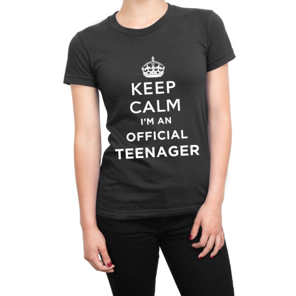 Keep Calm I'm an Official Teenager t-shirt by Clique Wear