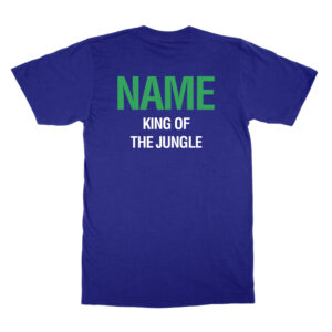 Custom King of the Jungle t-shirt by Clique Wear