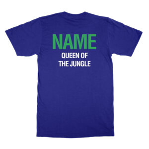 Custom Queen of the Jungle T-Shirt
