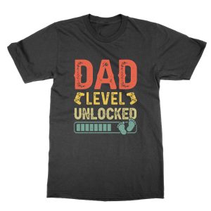 Dad Level Unlocked T-Shirt