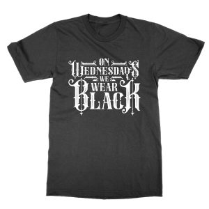 On Wednesdays We Wear Black T-Shirt