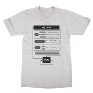 Hey Jude Flow Chart T-Shirt