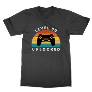 Level 50 Unlocked birthday T-Shirt