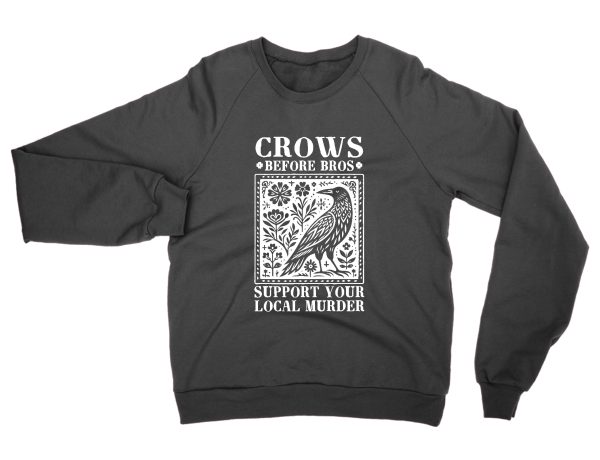 Crows Before Bros jumper by Clique Wear